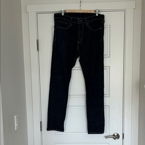 Levi's Men's Deep Indigo Straight Jeans